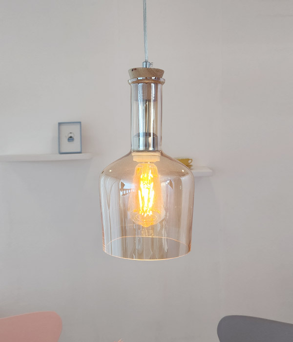 베어르 1등 유리펜던트 조명, LED식탁등(C,D,F)